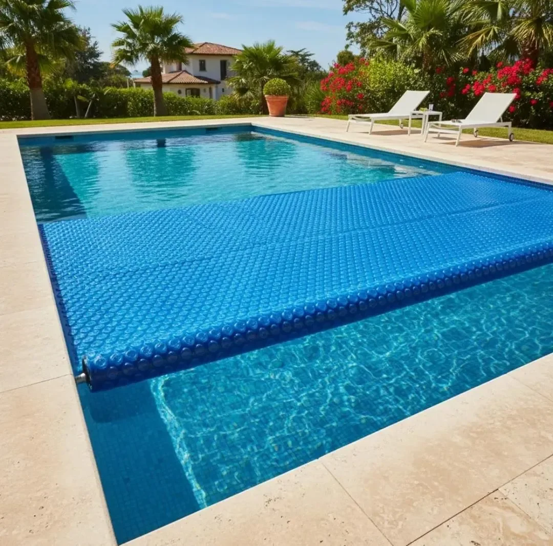 Cubierta solar de alberca residencial